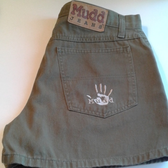 mudd jeans Pants - Mudd jeans green short